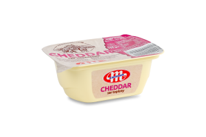 Сир плавлений 40% Cheddar Mlekovita п/у 150г