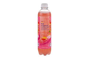 Ahold Flavored Sparkling Water Beverage Pink Grapefruit