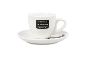 Чашка кавова 75мл з блюдцем артWL-993173 Вілмакс