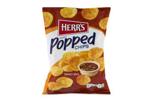Herr's Popped Potato Chips Tangy BBQ