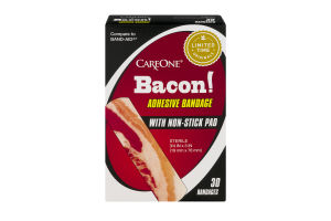 CareOne Bandages Bacon! - 30 CT