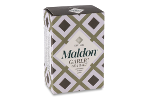 Сіль морська Maldon з часником