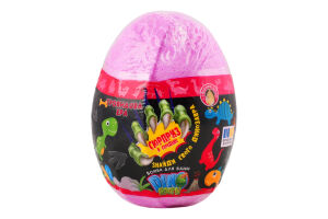 Средство косметическое для принятия ванн с сюрпризом Розовая эра DinoBath 145г