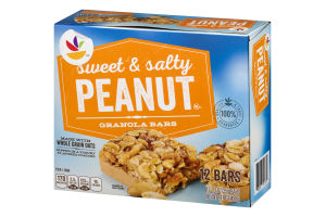 Ahold Sweet & Salty Granola Bars Peanut - 12 CT