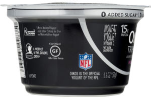 Dannon Oikos Triple Zero Blended Greek Nonfat Yogurt Mixed Berry