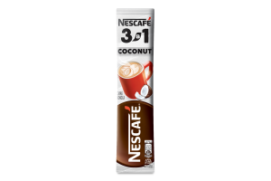 Напиток кофейный растворимый вкус кокос 3в1 Nescafe м/у 13г