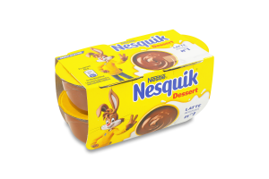 Десерт молочный 4.4% с шоколадом Nesquik ст 4х65г
