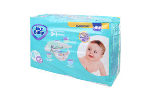 Підгузки Максі 7-18кг 40шт Еві Бейбі