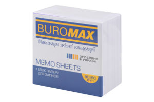 Блок паперу для записів 80х80х50мм білий №BM.2205 Buromax 1шт