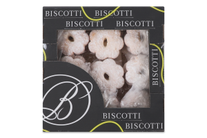 Печенье сдобное песочно-отсадное Ромашка Biscotti к/у 0.3кг