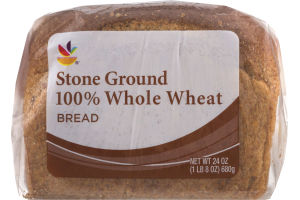 Ahold Stone Ground 100% Whole Wheat Bread