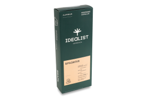 Кофе жареный молотый в капсулах Бразилия Idealist Coffee&Co. к/у 10х5.5г