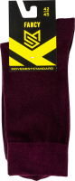 Носки MovementStandard Fancy №MS M0306S 00 42-45 бордо