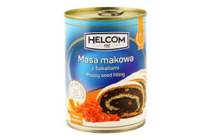 Начинка маковая с сухофруктами Helcom ж/б 380г