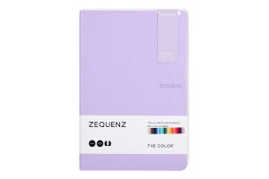 Блокнот Zequenz А5 лавандовий 100арк 1005456