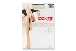 Колготки женские Conte elegant Prestige 20den 3 nero