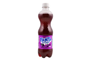 Напій безалкогольний сильногазований з підсолоджувачами Grape Fanta п/пл 500мл