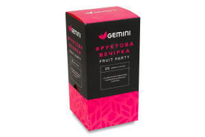 Бленд фруктовый с ароматом летних ягод Фруктовая вечеринка Gemini в/с к/у 25х2г