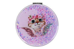 Дзеркало з котиком кругле в асортименті 986275