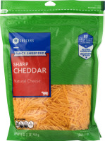 SE Grocers Fancy Shredded Sharp Cheddar Natural Cheese