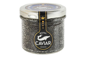 Ікра осетрових зерниста Classic Royal Caviar в/ґ с/б 100г