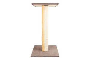 Дряпка-будинок д/котів Верховина коричнева 38*38*67см Lucky Pet