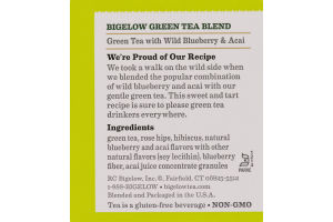Bigelow Green Tea with Wild Blueberry & Acai - 20 CT
