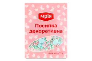 Посипка декоративна цукрова Мрія м/у 7г