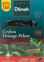 Чай Цейлон Оранж Пеко чорний крупнолистовий 100г Ділмах