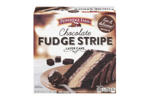 Pepperidge Farm Layer Cake Chocolate Fudge Stripe