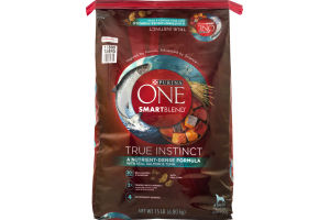 Purina One SmartBlend True Instinct Adult Dog Food Salmon & Tuna