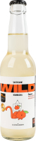 Напій газований ферментований непастеризований Персик Комбуча Wild Kombucha с/пл 0.33л