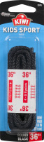 Kiwi Kids Sport Laces Round Black 36"