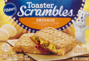 Pillsbury Toaster Scrambles Sausage - 4 CT