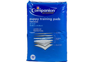 Ahold Companion Puppy Training Pads - 32 CT