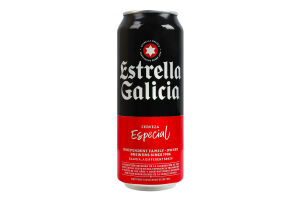Пиво 0.5л 5.5% Especial Estrella Galicia ж/б