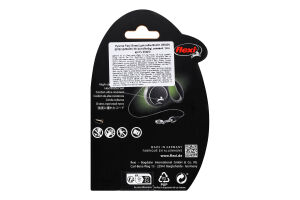 Рулетка для собак розовый трос 3м/8кг XS №FL033210 Black Design Flexi 1шт