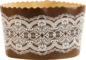 Форма для выпекания для изделий из теста бумажная 130х85мм Кружево ТОВ РКСП 1шт