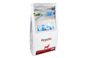 Корм д/собак Vet Life Hepatic при хронічній печінковій недостатності сухий 2кг Farmina