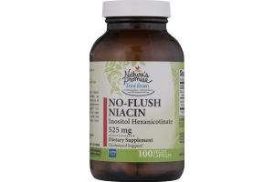 Nature's Promise 525mg No-Flush Niacin - 100 CT