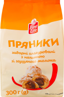 Пряники заварні глазуровані з начинкою зі згущеного молока Fine Life м/у 300г