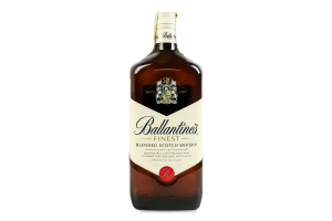 Виски 1л 40% шотландский купажированный Finest Ballantine's бут