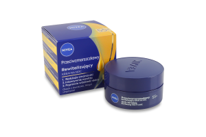 Крем для лица ночной против морщин + ревитализация с маслом авокадо, кальцием и пантенолом 55+ Nivea 50мл