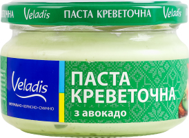Паста креветочная с авокадо Veladis с/б 160г