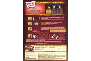 Duncan Hines Decadent Brownie Mix Red Velvet