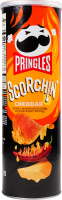 Снек пікантний Pringles смак сир чеддер гострий