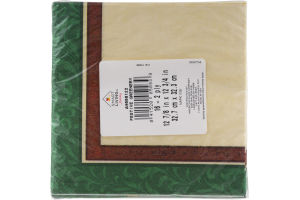 Smart Living Holiday Festive Greenery Napkins 9 4/5 in x 9 3/4 in - 16 CT
