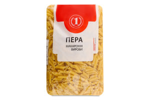 Вироби макаронні Пера ТМ "1" м/у 1кг