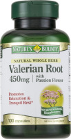 Nature's Bounty Valerian Root 450mg Herbal Supplement Capsules - 100 CT