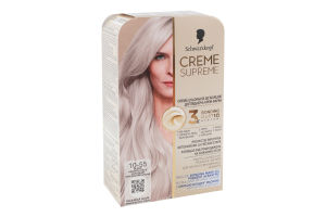 Крем-краска для волос Creme supreme №10-55 Schwarzkopf 1шт